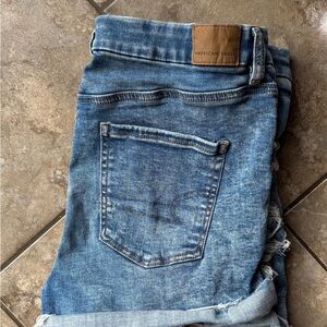 American Eagle Curvy Jean Shorts